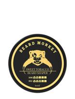 Beard Monkey - Beard Shaper Sweet Tobacco - Barzdos vaškas ir barzdos balzamas - Nude