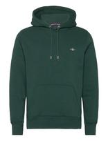 Gant - Reg Shield Hoodie - Džemperis - Žalia