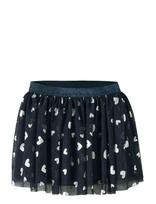 Name It - Nmfvabos Skirt - Tiulio sijonas - Tamsiai mėlyna