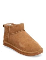 Bianco - Biasnow Ankle Boot Suede - Žieminiai batai - Ruda