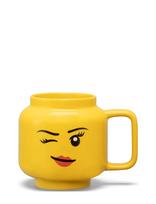 LEGO STORAGE - Lego Ceramic Mug Large Winking Girl - Puodelis - Geltona