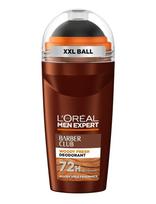 L'Oréal Paris - L'oréal Paris Men Expert Barber Club 48H Protective Deodorant Roll On For Normal Skin 50 Ml - Rutulinis dezodorantas - Nude