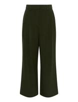 MSCH Copenhagen - Mschhenrika Hw Pants - Plačios kelnės - Chaki spalva