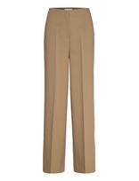 Soaked - Slcorinne Wide Long Pants - Plačios kelnės - Ruda