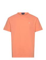 Polo Ralph Lauren - Classic Fit Jersey Crewneck T-Shirt - Marškinėliai trumpomis rankovėmis - Oranžinė