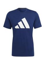 Adidas Performance - Tr-Es Fr Logo T - Marškinėliai trumpomis rankovėmis - Tamsiai mėlyna
