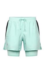 Under Armour - Ua Launch 5'' 2-In-1 Shorts - Sportiniai šortai - Mėlyna