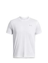 Under Armour - Ua Launch Shortsleeve - Marškinėliai trumpomis rankovėmis - Balta