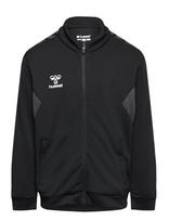 Hummel - Hmlauthentic Pl Zip Jacket Kids - Megztinis - Juoda