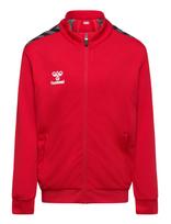 Hummel - Hmlauthentic Pl Zip Jacket Kids - Megztinis - Raudona