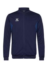 Hummel - Hmlauthentic Pl Zip Jacket - Treniruočių striukė - Tamsiai mėlyna