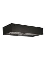 E3light - Mylight.me Wall Light 06 Led Solcelle Sensor Lampe Ip65 - Lauko sieninis šviestuvas - Juoda