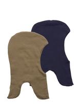 Minymo - Balaclava, Double (2-Pack) - Balaklava - Marga / raštuota