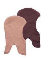 Minymo - Balaclava, Double (2-Pack) - Balaklava - Marga / raštuota