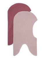 Minymo - Balaclava, Double (2-Pack) - Balaklava - Rožinė