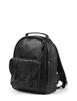 Elodie Details - Backpack Mini™ - Black Leather - Kuprinė - Juoda