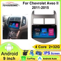 Android 13 CarPlay Auto Automobilinis Radijas Multimedijos Grotuvas Chevrolet Aveo 2 Sonic T300 2011-2015 Navigacija GPS 2din Stereo Audio 4 core 1GB+32GB carplay