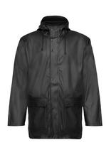 Weather Report - Torsten M Rain Jacket - Lietpaltis - Juoda
