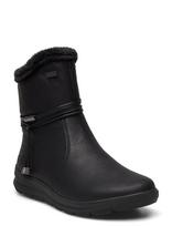 Rieker - Rieker Ladies Mid Height Boots Z0070-00 Black - Žieminiai batai - Juoda