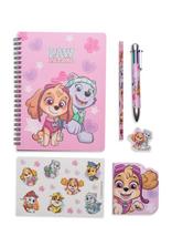 Paw Patrol - Paw Patrol Piger, Skrivesæt Med Flerfarvet Pen - Rankdarbių rinkinys - Rožinė