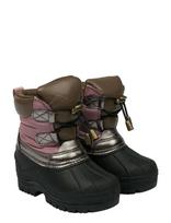 Mikk-line - Winter Boot - Žieminiai batai su raišteliais - Juoda