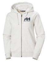 Helly Hansen - W Hh Logo Full Zip Hoodie 2.0 - Džemperis - Balta