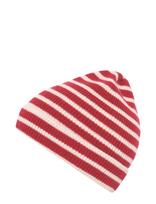 Mp Denmark - Bergen Striped Beanie - Kepurė - Raudona