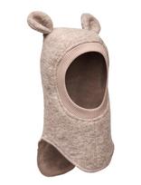 Huttelihut - Balaclava Ears Wool - Balaklava - Smėlio