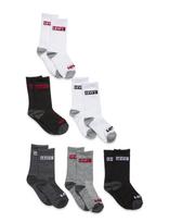 Levi's - Levi's® Core Crew Length Socks 6-Pack - Kojinės - Marga / raštuota