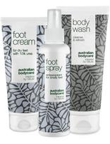Australian Bodycare - 3 Step Foot Care - Refreshing & Moisturing Foot Care - Pėdų kremas - Nude