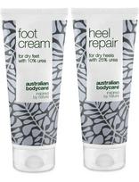 Australian Bodycare - Foot Care Duo - For Dry Feet & Cracked Heels - Pėdų kremas - Nude