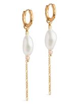 Enamel Copenhagen - Adeline Earring - Kabantys auskarai - Aukso