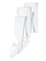 Name It - Nknpantyhose 2P Solid Noos - Pėdkelnės - Balta