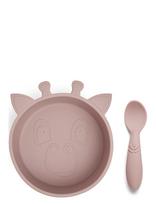 Nuuroo - Elia Silicone Dinner Set 2-Pack - Vakarienės rinkiniai - Rožinė