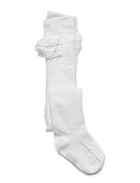 Minymo - Stocking W. Lace - Pėdkelnės - Balta