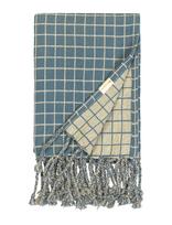 Fabelab - Blanket - Grid - Antklodė ir lovatiesė - Mėlyna