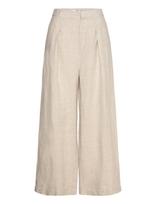 InWear - Pegiw Pants - Lininės kelnės - Smėlio