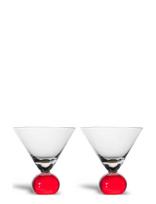 Byon - Krydderier I Glas, 2-Pak - Kokteilių taurė - Raudona