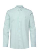 Polo Ralph Lauren - Slim Fit Striped Stretch Poplin Shirt - Laisvalaiko marškiniai - Žalia
