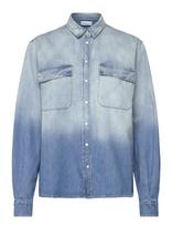 H2O Fagerholt - Dip Dye Cowgirl Shirt - Džinsiniai marškiniai - Mėlyna