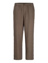Jack & Jones - Jpstkarl Lawrence Linen Chino Sn - Lininės kelnės - Ruda