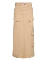 IVY Copenhagen - Ivy-Augusta Utility Maxi Skirt Khak - Ilgas sijonas - Chaki spalva