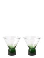 Broste Copenhagen - Konus Cocktailglas - Kokteilių taurė - Žalia