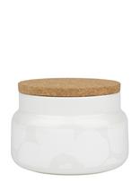 Marimekko Home - Unikko Jar 0,7L - Virtuvės stiklainis - Balta
