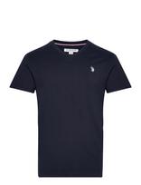 U.S. Polo Assn. - Uspa T-Shirt V-Neck Cem Men - Marškinėliai trumpomis rankovėmis - Tamsiai mėlyna