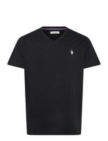 U.S. Polo Assn. - Uspa T-Shirt V-Neck Cem Men - Marškinėliai trumpomis rankovėmis - Juoda