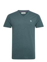 U.S. Polo Assn. - Uspa T-Shirt V-Neck Cem Men - Marškinėliai trumpomis rankovėmis - Mėlyna