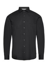 Michael Kors - Poplin Stretch Modern Shirt - Verslo marškiniai - Juoda