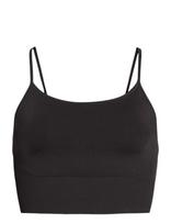 Rethinkit Studios - Hilde Seamless Sports Bra - Sportinė liemenėlė - Juoda