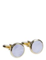 Portia 1924 - Mother Of Pearl Cuff Links - Rankogalių sąsagos - Aukso